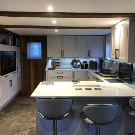 Loft conversion lighting installation Evesham